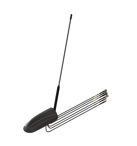 Panorama GPSD 4G/WiFi MiMo-bilantenne Lavprofilantenne for bilmontering